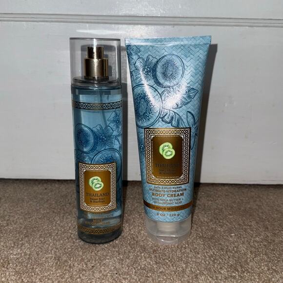New Bath & Body Works Thailand Sweet Kiwi and Starfruit Set - Picture 2 of 8
